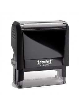 Sello 4913 trodat de 58x22 mm.