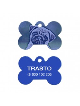 Placas mascotas aluminio