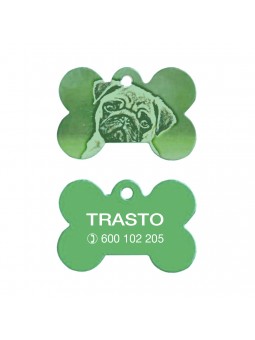 Placas mascotas aluminio