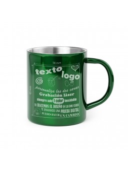 Tazas inoxidable color