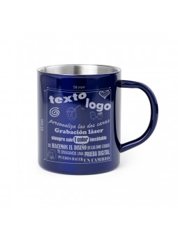 Tazas inoxidable color