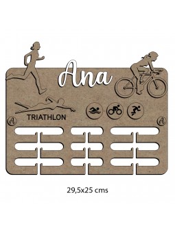 Medallero triatlón femenino