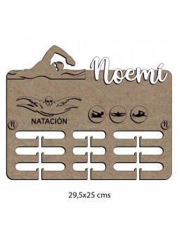 Medallero natación