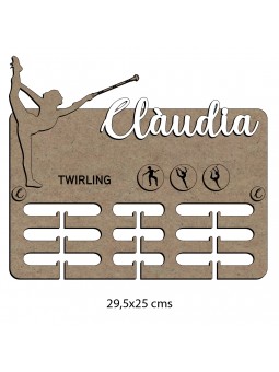 Medallero twirling