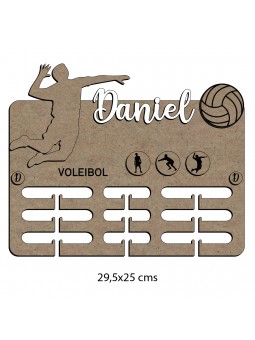 Medallero voleibol masculino