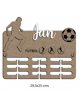 Medallero futbol masculino